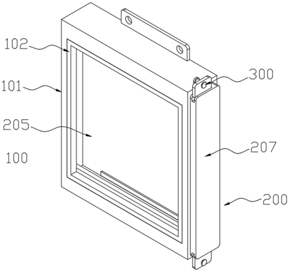 一種積分兌換柜用廣告展示結構的制作方法