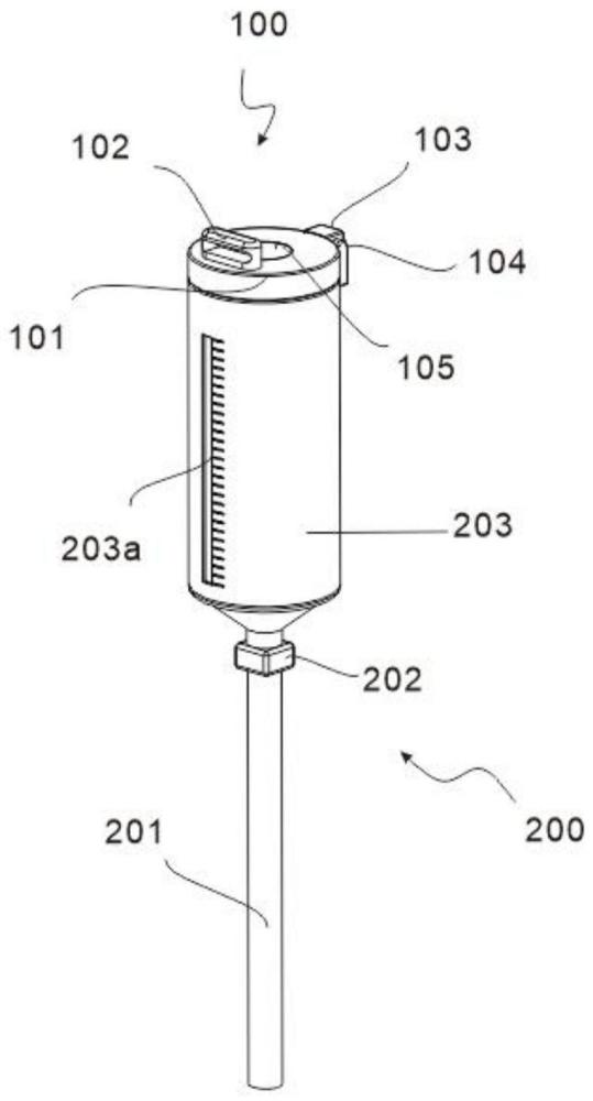 一種重力管喂器