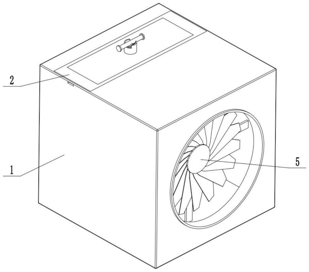 一種3D打印耗材干燥箱的除濕結構及干燥箱的制作方法