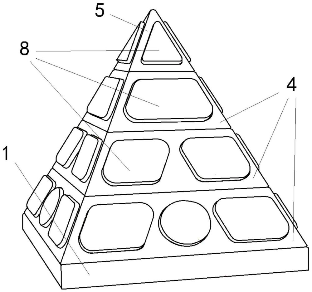 立體磁吸積木的制作方法