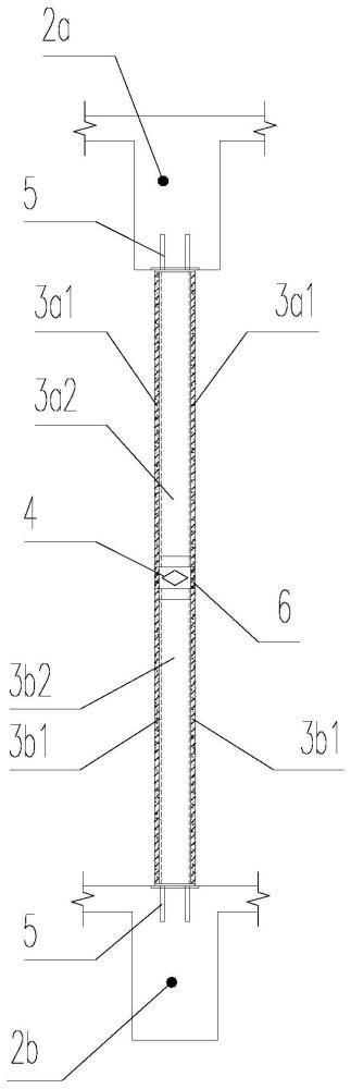 一种内置钢混组合骨架的模块化复合减震墙板及墙体的制作方法