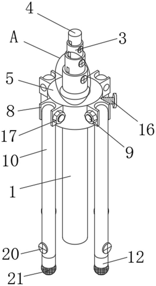 一种建筑工程测量用标杆的制作方法