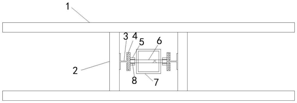 一種簡易快捷的建筑施工逆作法鋼格構柱方位控制裝置的制作方法
