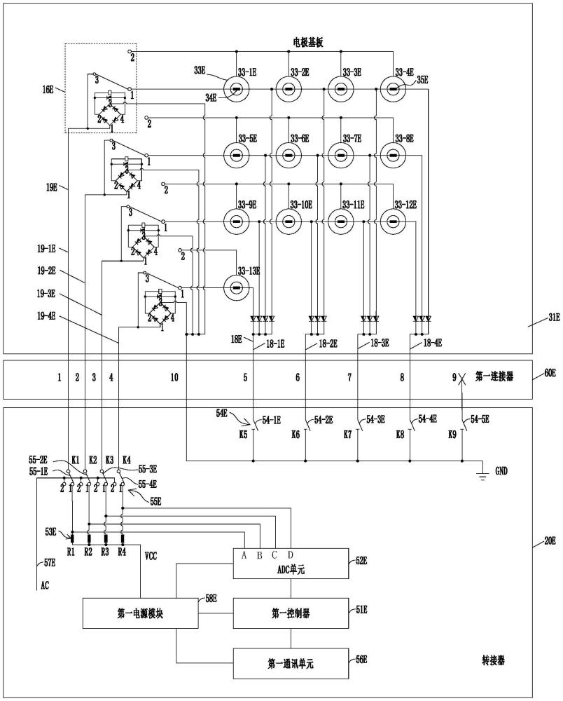 肿瘤电场治疗系统、转接器以及肿瘤治疗设备的制作方法