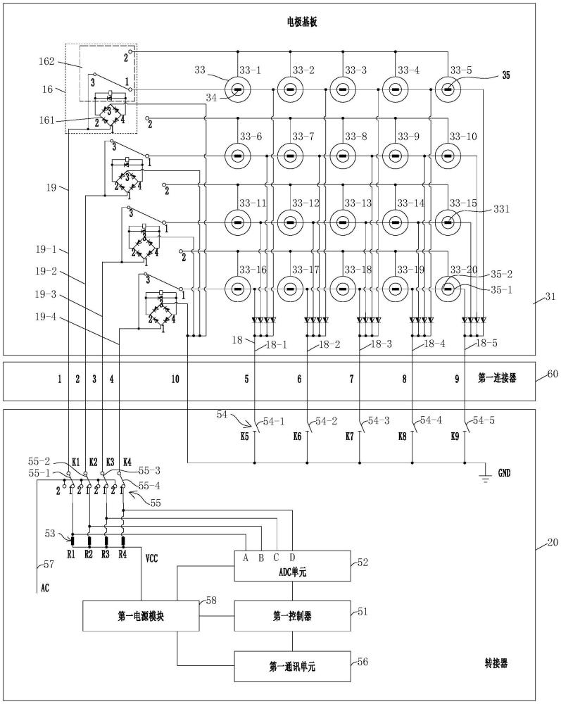 肿瘤电场治疗系统、电极片、转接器及肿瘤治疗设备的制作方法
