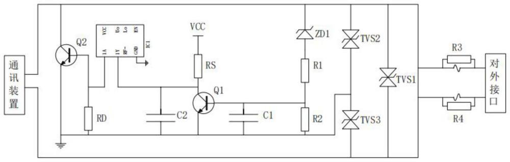 用于通信接口的保護電路的制作方法