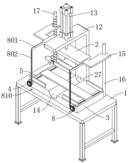 一種拉線抱箍折彎模具及拉線抱箍結構的制作方法