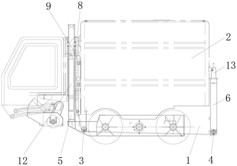 一種車廂升降結(jié)構(gòu)的制作方法