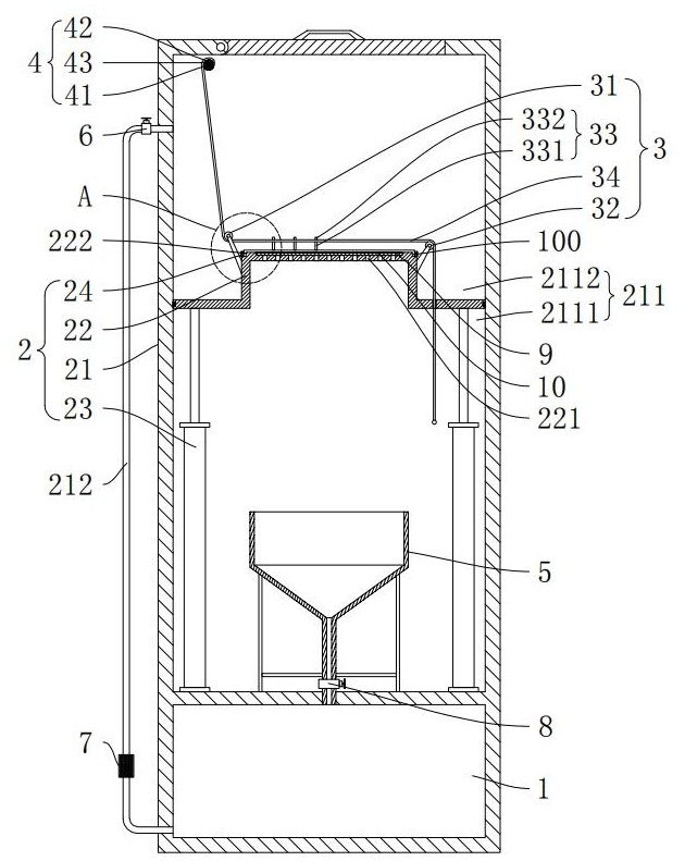 一種建筑材料防水性能檢測裝置的制作方法