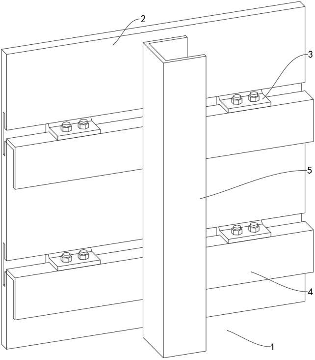 一種基于BIM的幕墻施工結構的制作方法