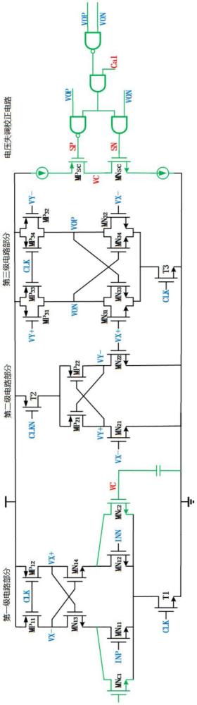 一種含失調校正的高速模擬比較器電路