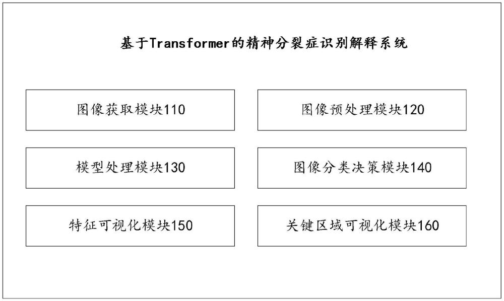 基于Transformer的精神分裂癥識別解釋系統及方法、設備、介質