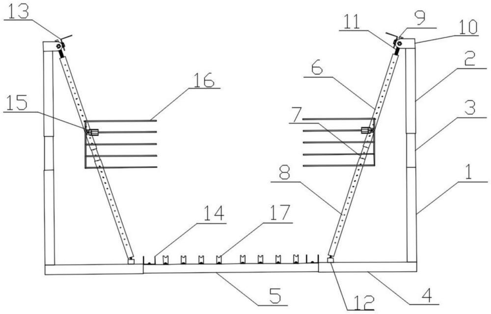一種基于滑動(dòng)機(jī)構(gòu)的可調(diào)節(jié)箱梁鋼筋綁扎胎架