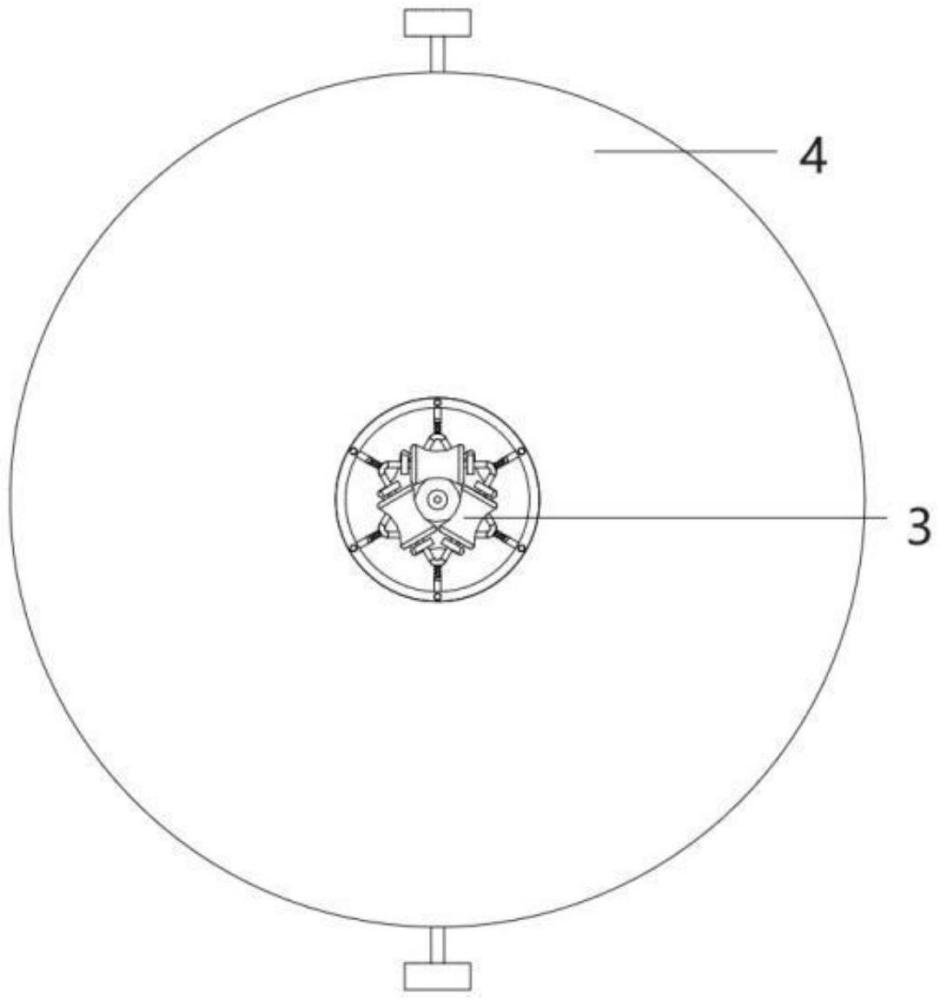 一種保護系留無人機電源線的防摩擦裝置的制作方法