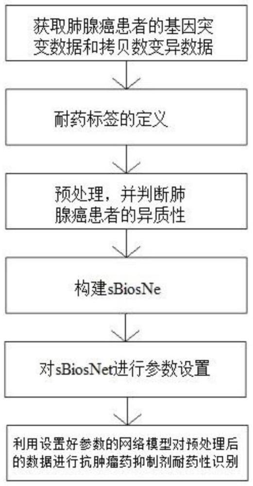 一種抗腫瘤抑制劑耐藥性識別方法及其系統
