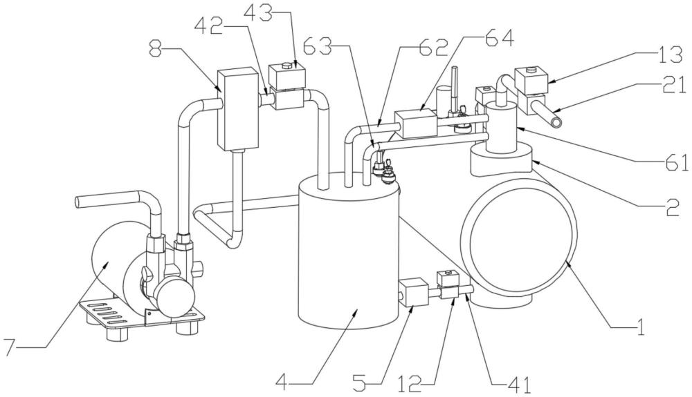 一種咖啡機用加熱維溫鍋爐組件及咖啡機的制作方法