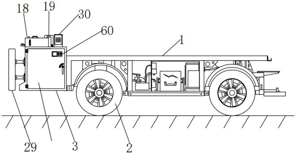 一種用于室外送貨的電動車智能底盤