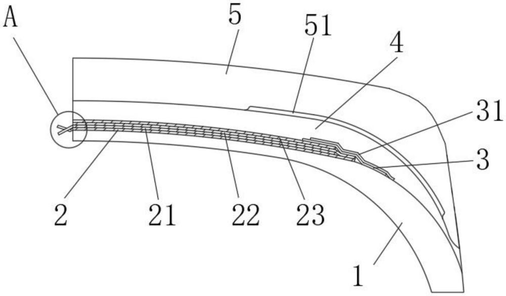 一種農(nóng)業(yè)子午線輪胎的新型帶束層結(jié)構(gòu)的制作方法
