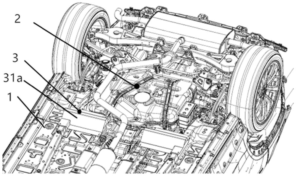 一種降低汽車風阻的后副車架及汽車的制作方法