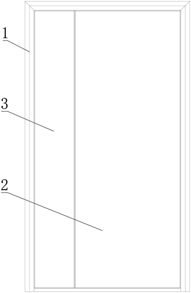 一種斷橋鋁型材裝甲門的制作方法