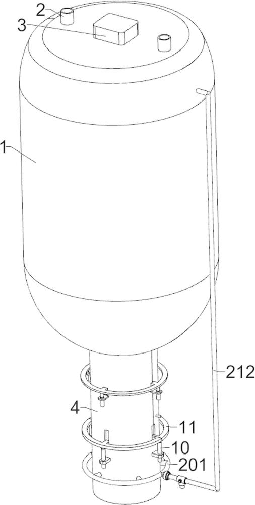 一種具有除雜功能的反應釜及氨甲苯酸除雜方法與流程