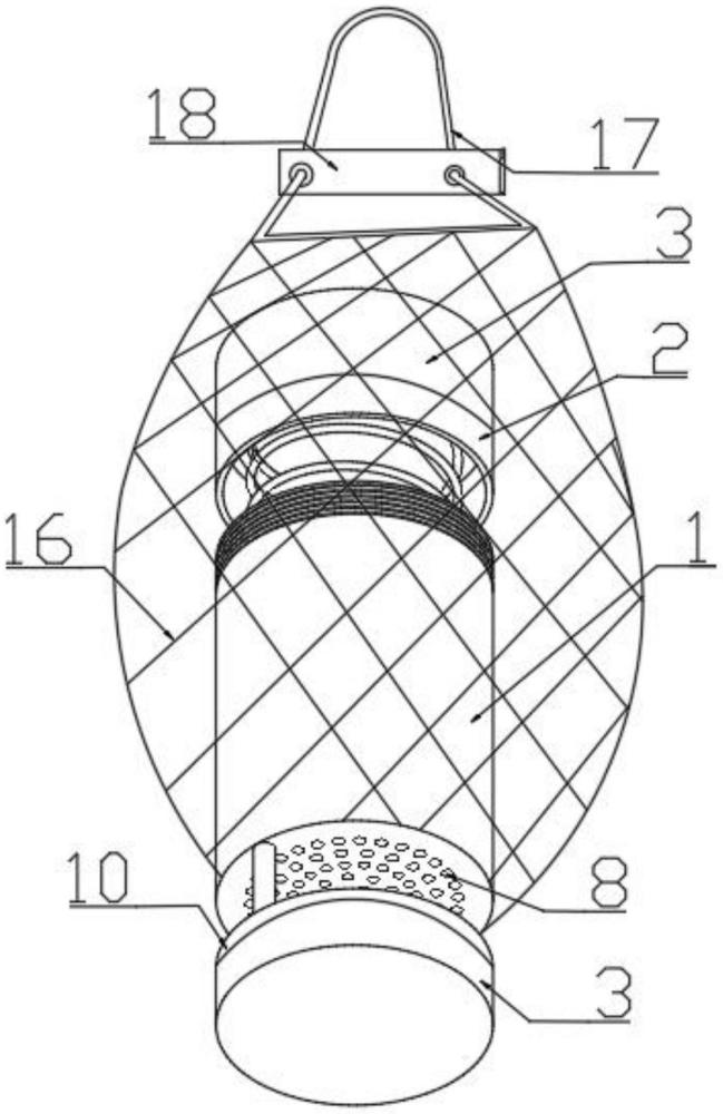 一種夜間用多功能打窩器