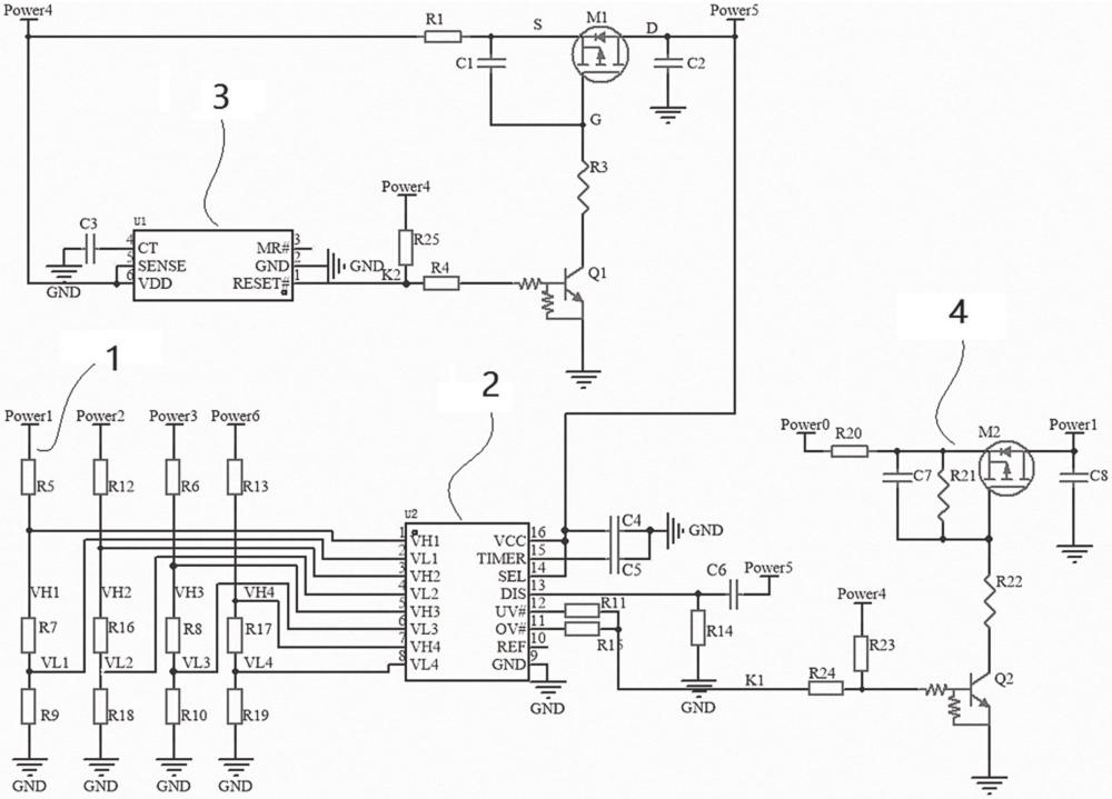 一種電壓診斷自鎖保護電路的制作方法
