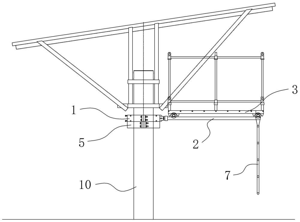 一種光伏設備作業平臺的制作方法