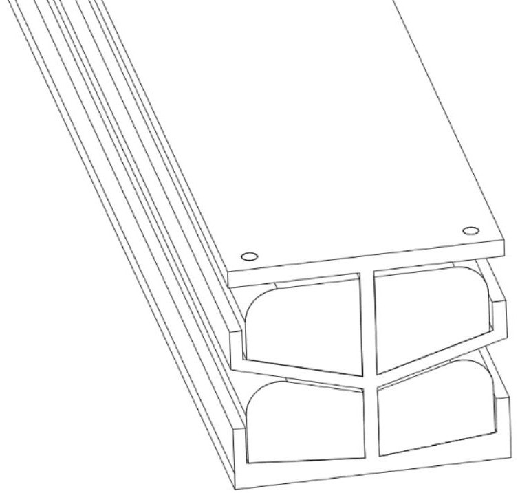 一種新型鋸切壓墊的制作方法