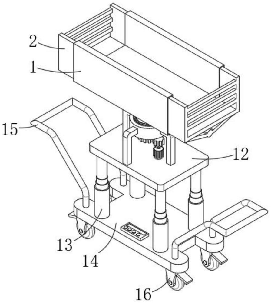 一種建筑工程施工用可提升支架的制作方法