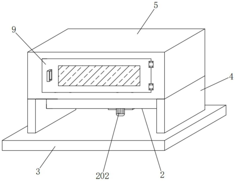 一種蛋糕生產用烘焙機的制作方法