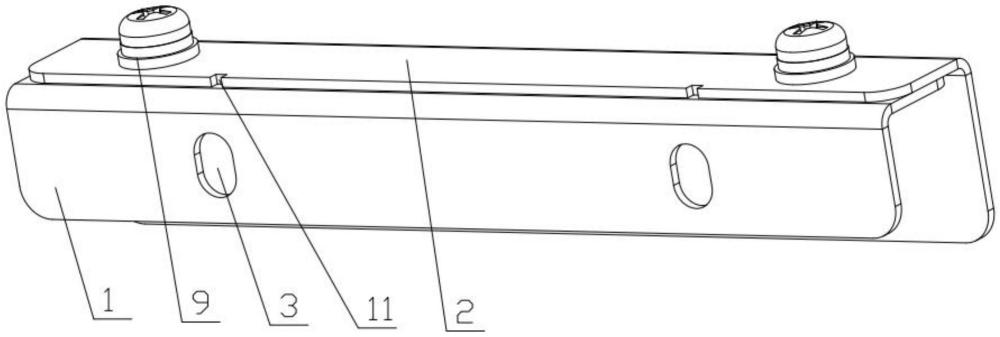 一種儲能箱柜用的隱藏式固定支架的制作方法