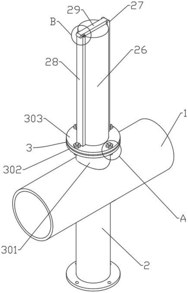一種煤氣管道排水管內部清洗裝置的制作方法