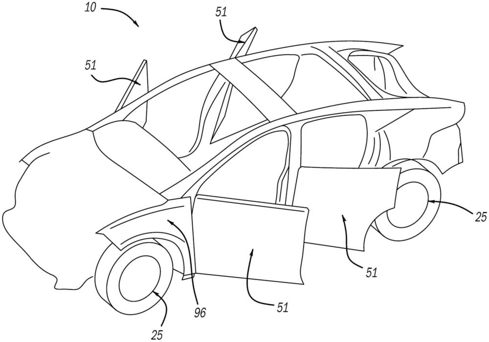 具有前部車輛結構和后部車輛結構的車輛的制作方法