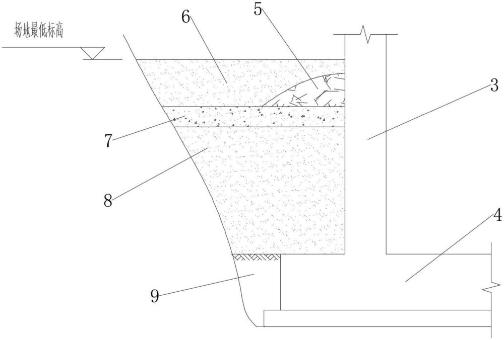 一種地下建筑排水泄壓減浮結構的制作方法