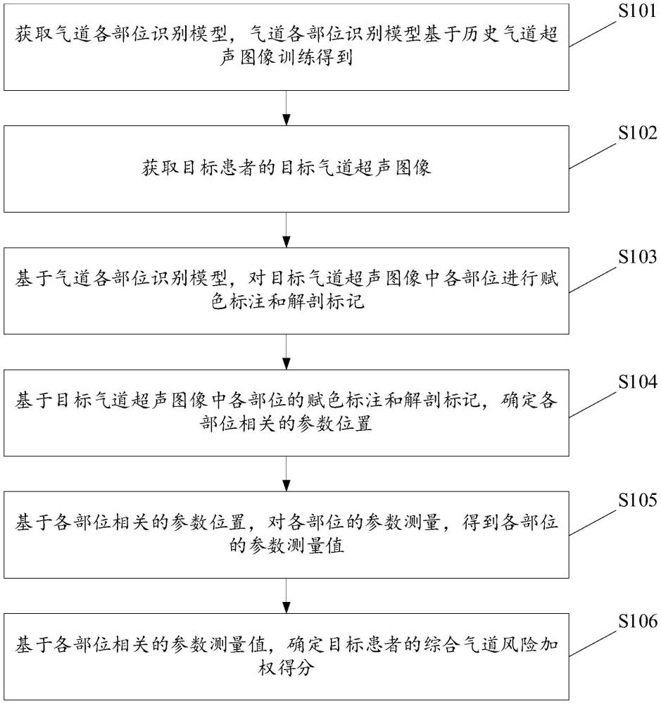 一種基于人工智能的超聲影像的氣道管理方法及裝置