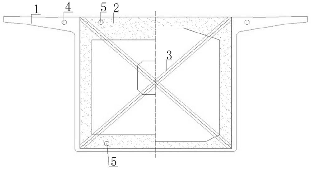 一種無(wú)后澆帶大跨度低影響轉(zhuǎn)體T構(gòu)梁的制作方法