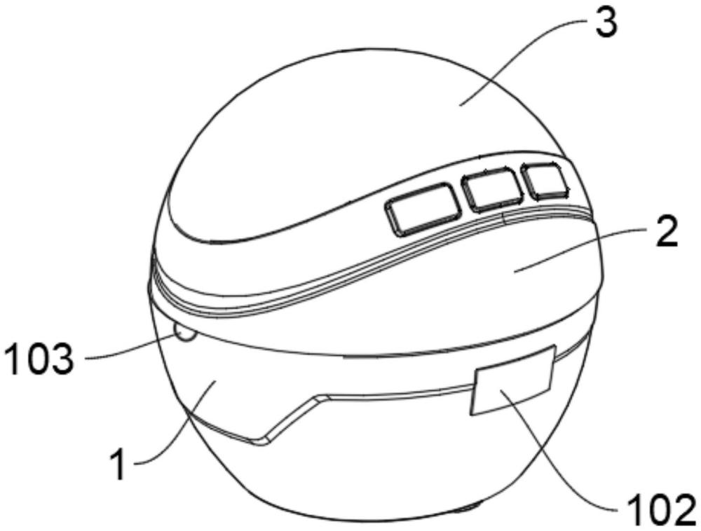 一種便攜式球形天眼星空燈的制作方法