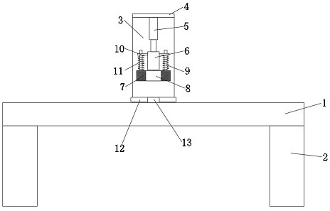 一種可以消除內應力的錨鏈生產用橫檔擠壓設備的制作方法
