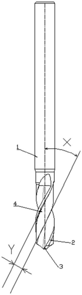 一種塑料鉆削用的切削刀具的制作方法