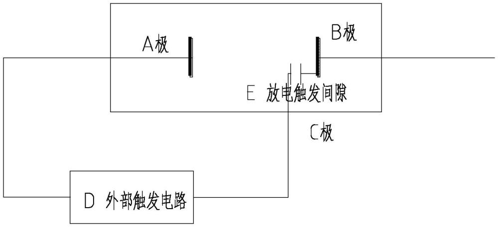 一種三極空氣間隙的半導體觸發電路的制作方法