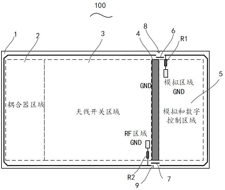 射頻開關芯片結構的制作方法