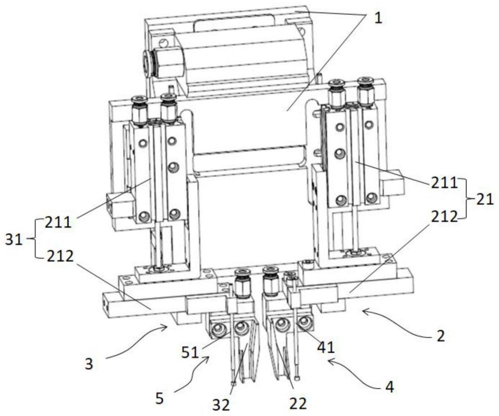 一種匯流條壓緊機構及接線盒焊接機的制作方法