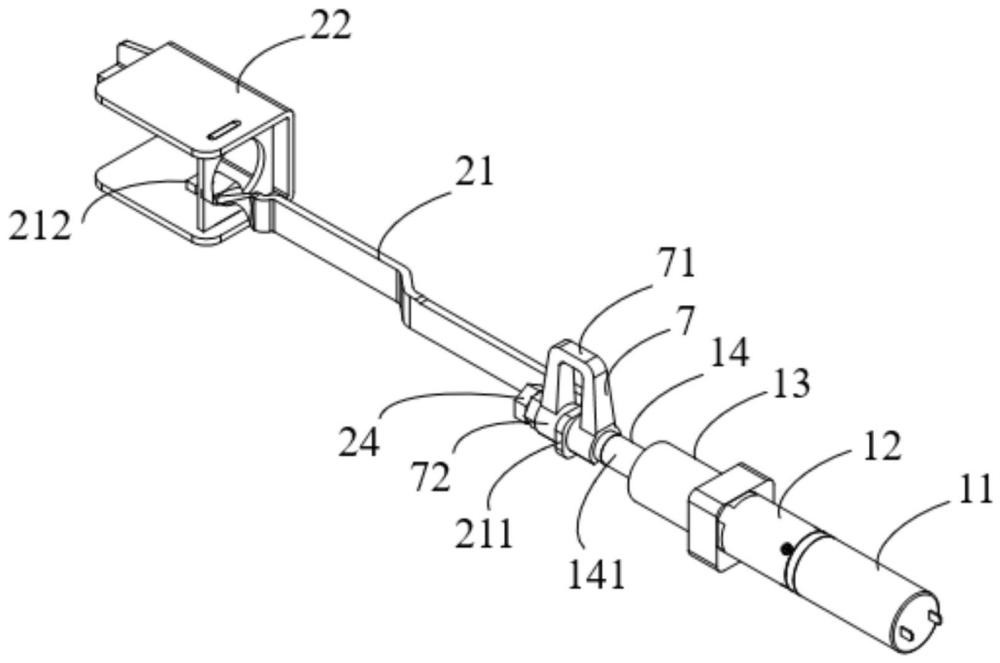 擺頭裝置及電動吻合器的制作方法