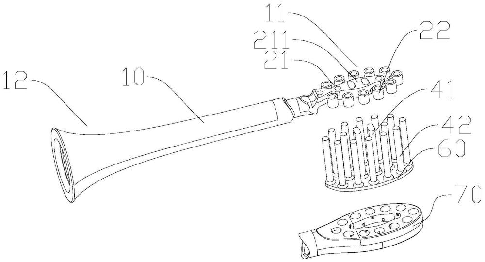 口腔護理元件及電動口腔護理器具的制作方法