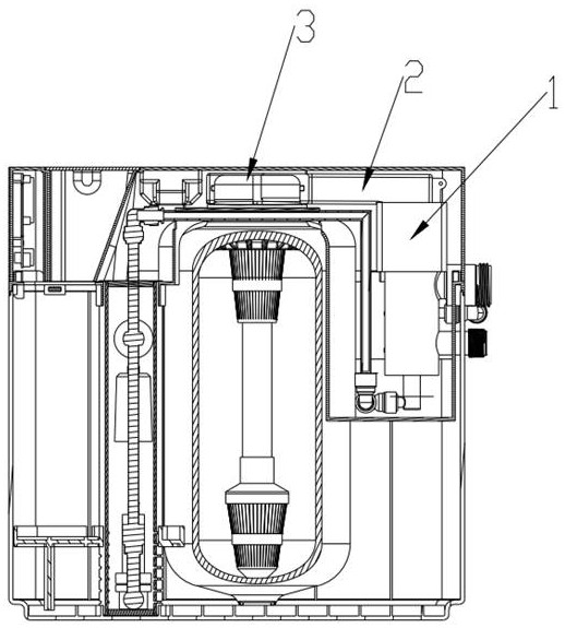 軟水閥水路串聯式軟水機的制作方法