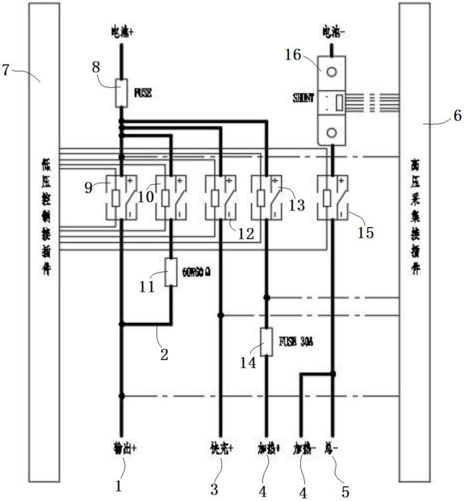 一種零線束高壓配電單元的制作方法