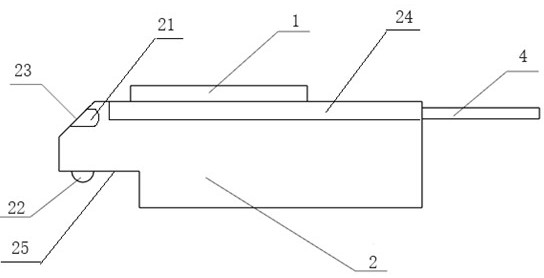 一種透鏡光纖陣列組件、光發射器件及光接收器件的制作方法