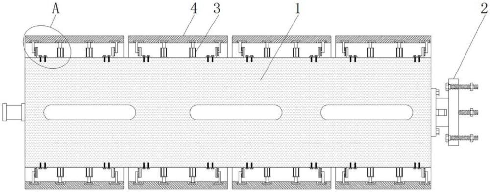 一種卷取機(jī)的新型復(fù)合卷筒結(jié)構(gòu)的制作方法