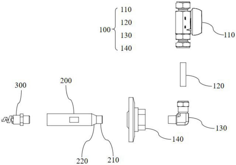 用于廢氣處理設備降溫的管路結構及廢氣處理設備的制作方法